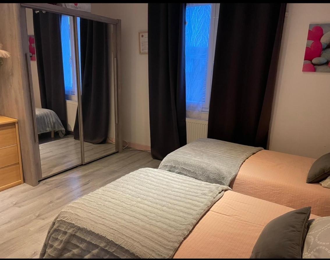 Chambre Julia Lits Separes Dieppe Exterior photo